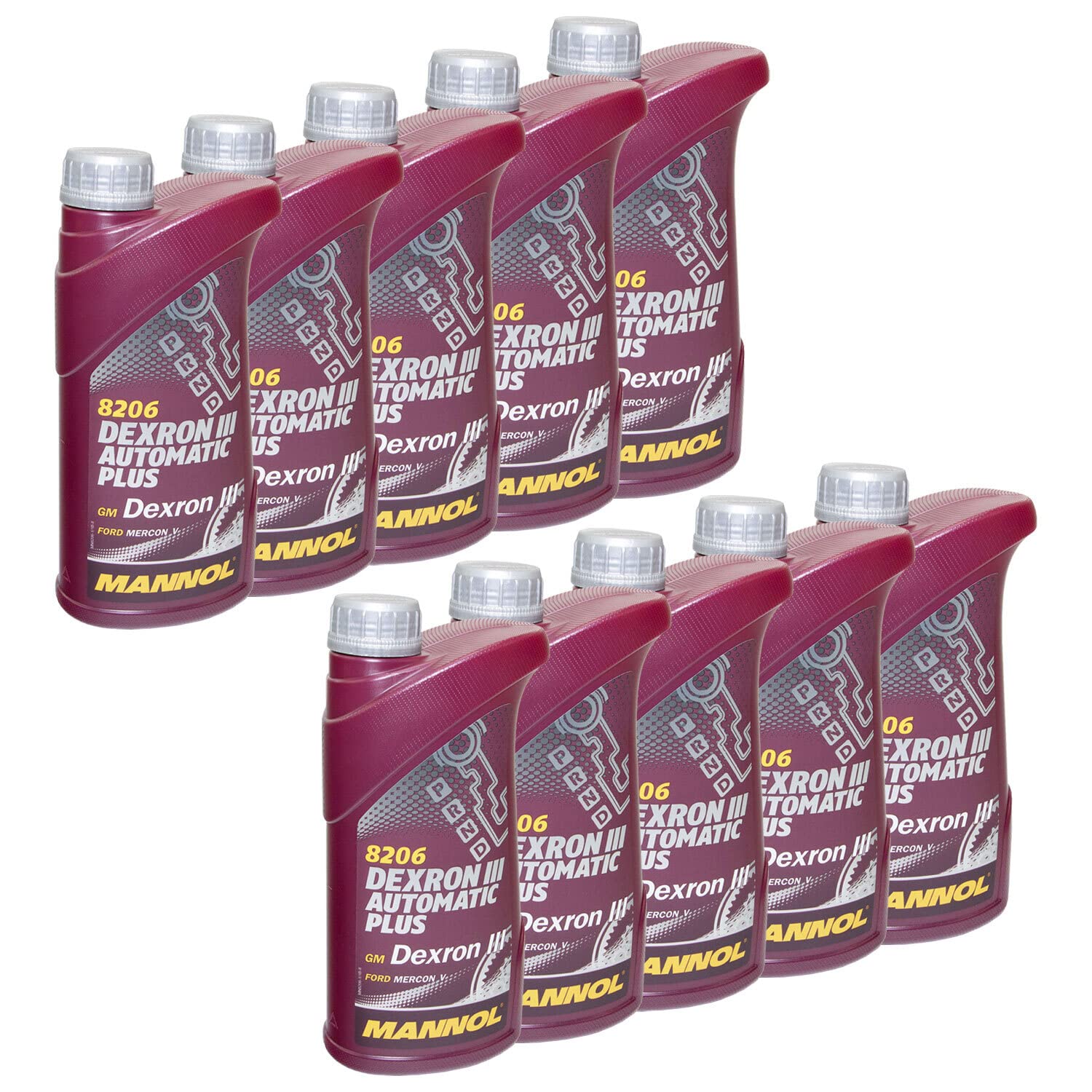Getriebeöl Getriebe Öl MANNOL Dexron III Automatik Plus 10 X 1 Liter
