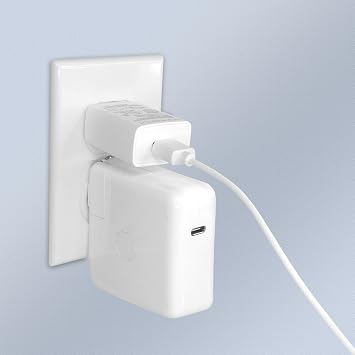 UL-Listed Universal US 5V1A USB Wall Charger Plug in-Door Power AC Adapter for Travel Office Home Use - 4 Pack White