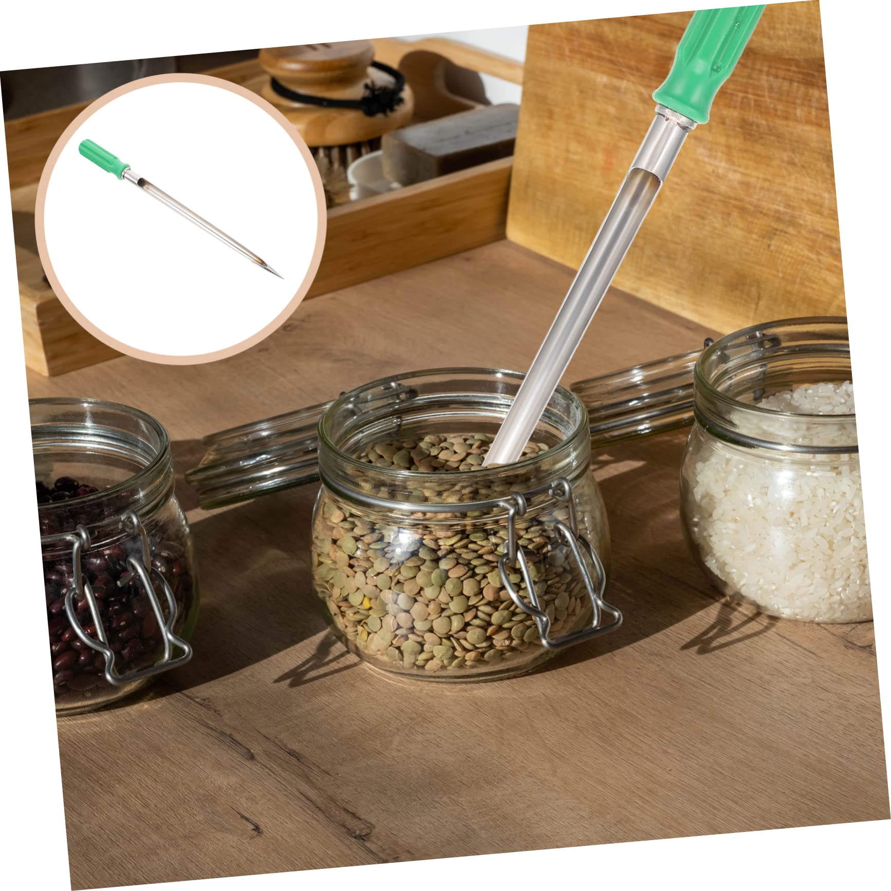 BESPORTBLE Kornzähltablett - 100 Löcher Getreide Zähler Für Reis, Weizen & Sojabohnen