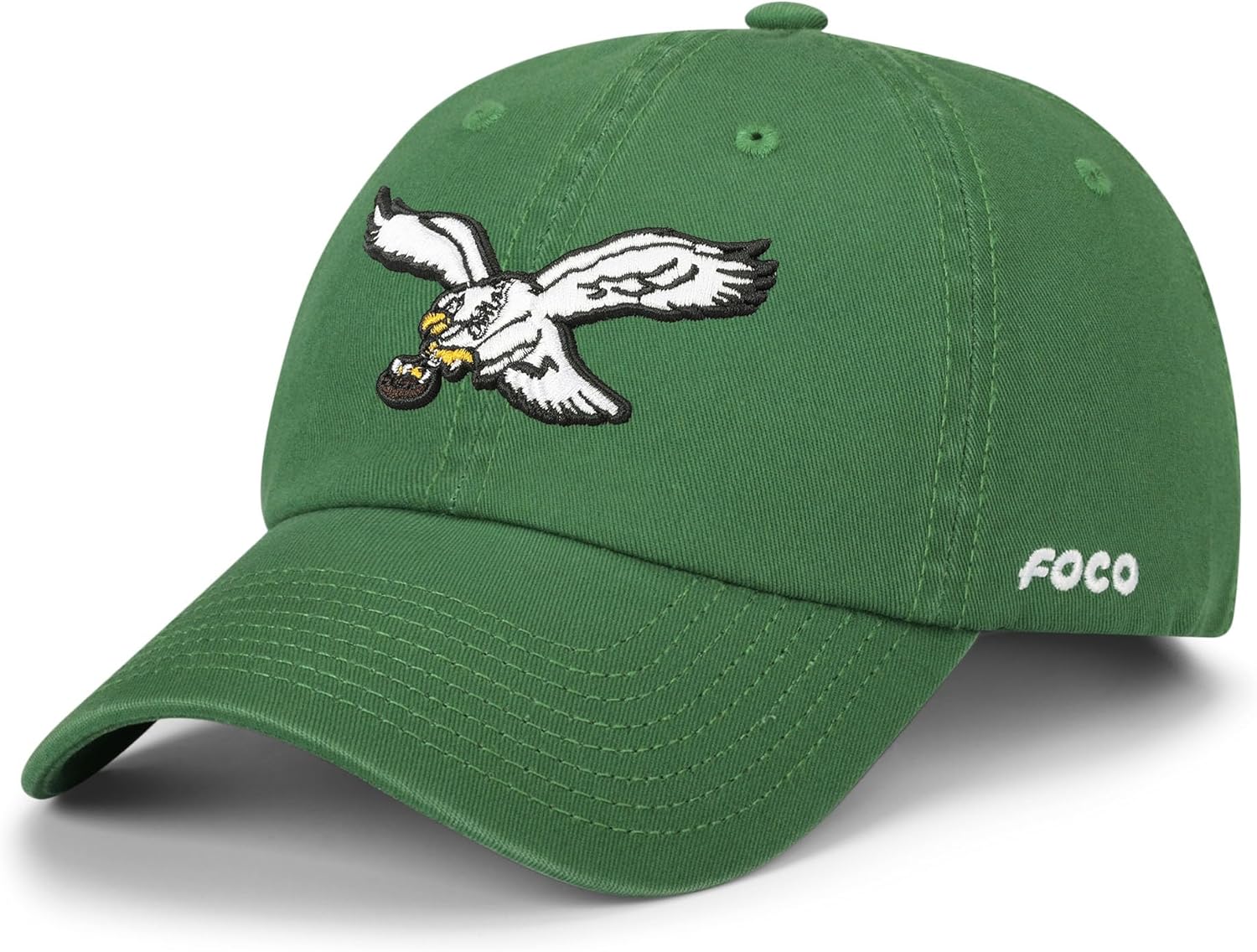 FOCO NFL Mens NFL Team Retro Logo Casual Hat Caps
