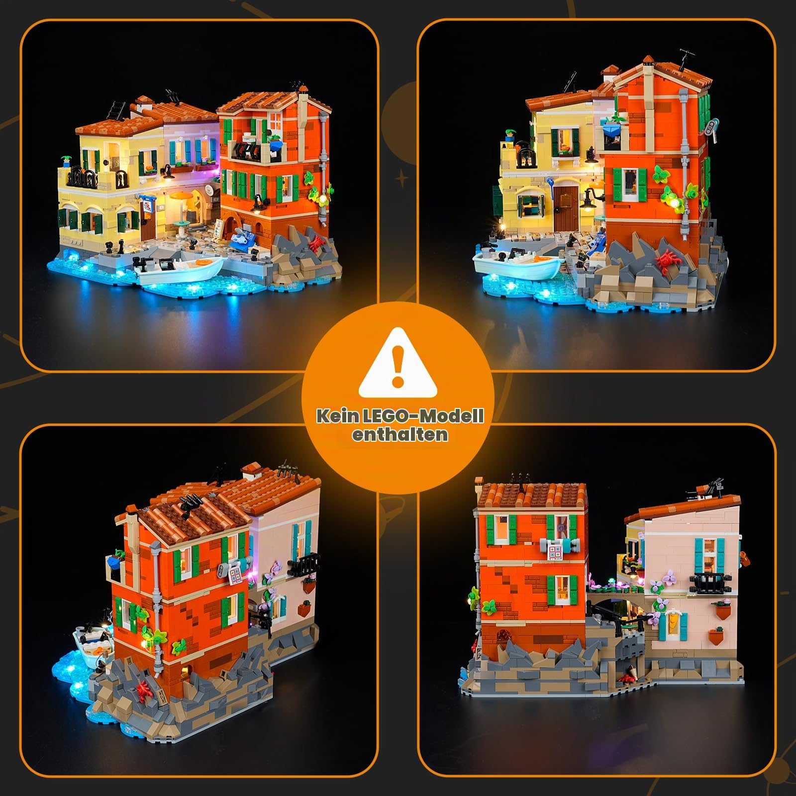 LIGHTAILING LED Licht für LEGO 21359 Die Italienische Riviera