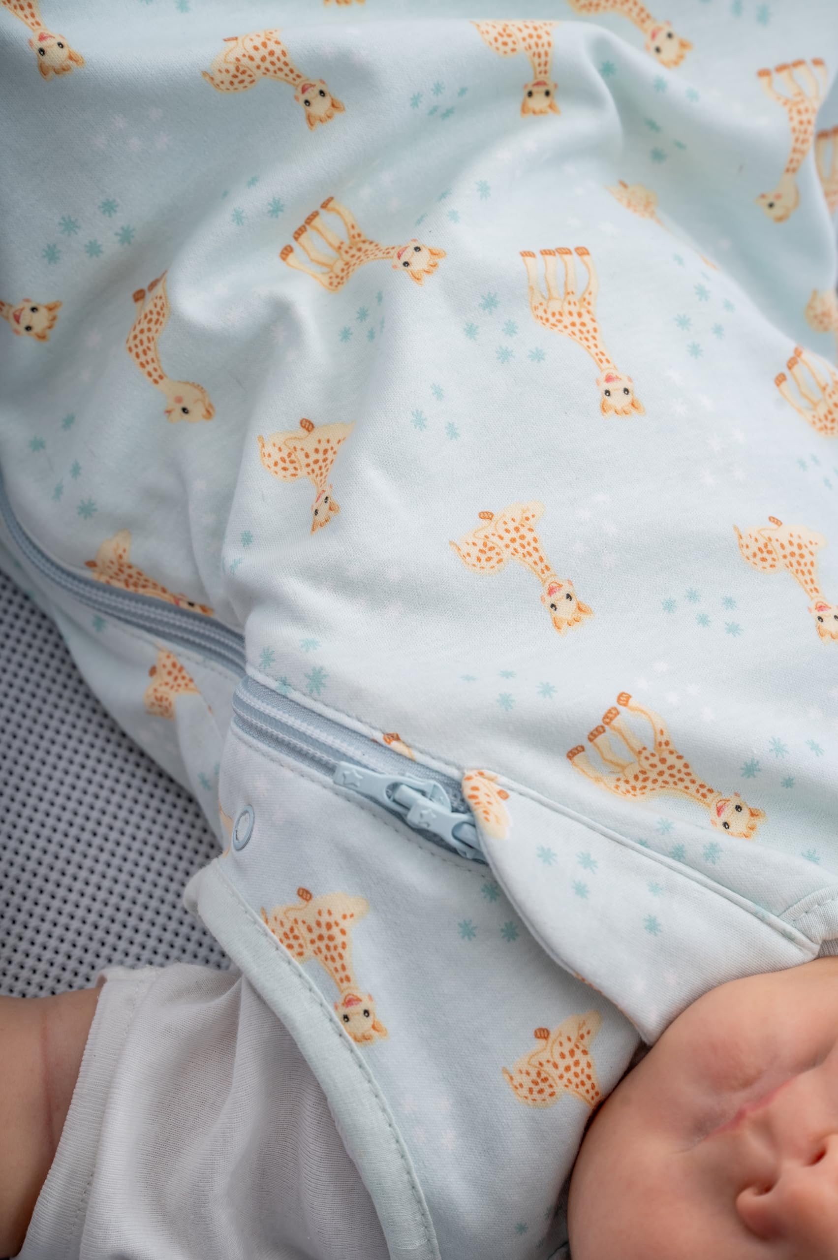 BlissSac Baby Schlafsack 1.0 TOG – Bio-Baumwolle – Ärmelloser Schlafsack für Babys 0–36 Monate