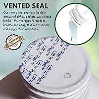 Vista 3 de Nature's Freedom Peróxido de hidrógeno al 12%, H2O2 de grado alimenticio y agua purificada solamente, solución de 2 galones