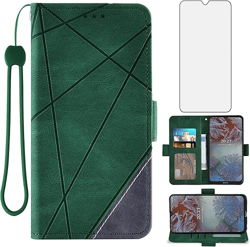 Asuwish Funda compatible con Xiaomi Redmi Note 11S11 4G, protector de pantalla de vidrio templado, soporte de tarjeta, accesorios celulares,