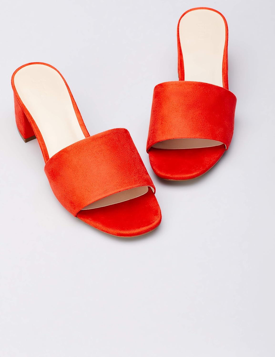 find. Women's Block Heel Mule Open Toe Sandals, 12 UK