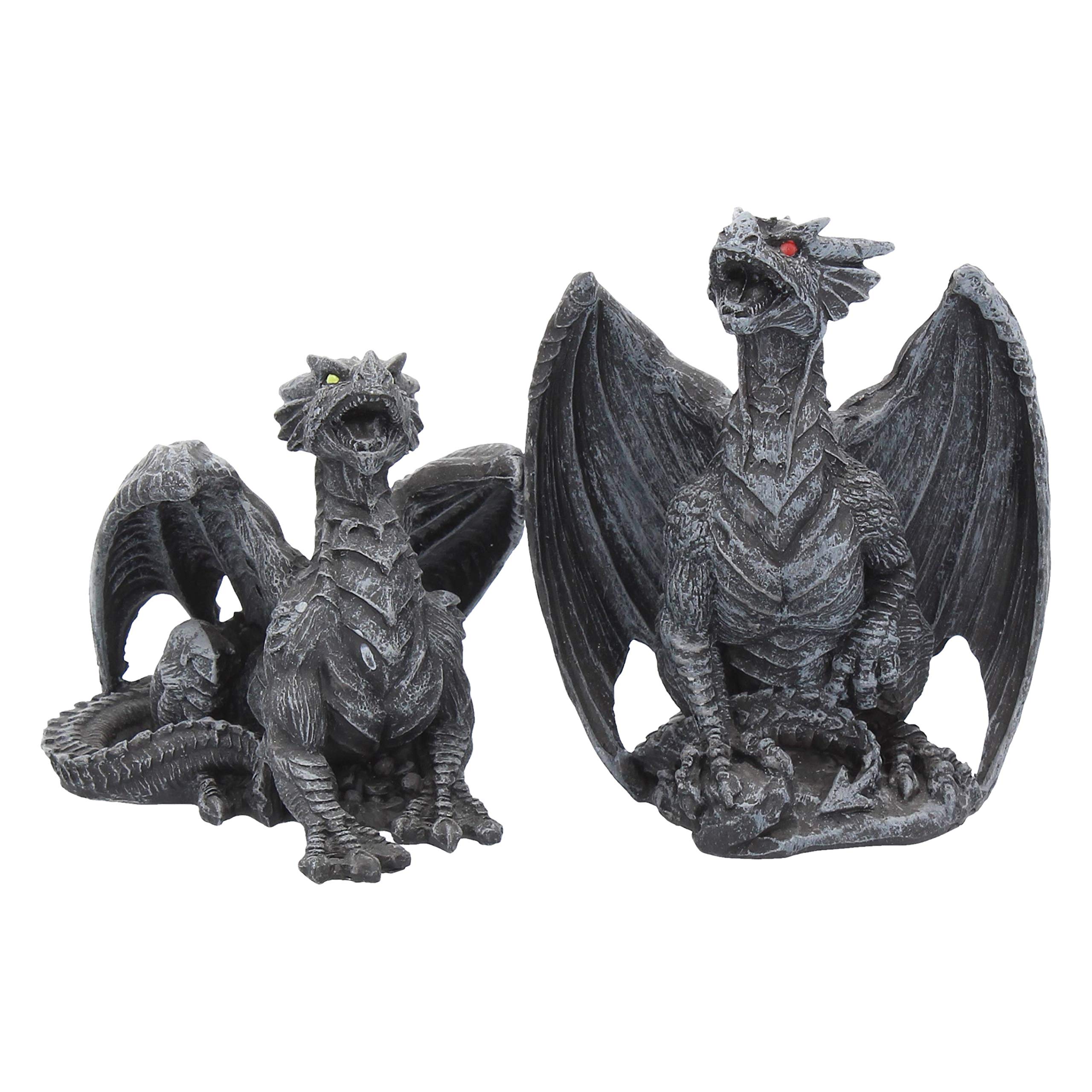 Nemesis Now Dragon Skull Box – Scatola A Teschio Di Drago, Resina Dipinta A Mano, 17,7 Cm, Da Monte Moore