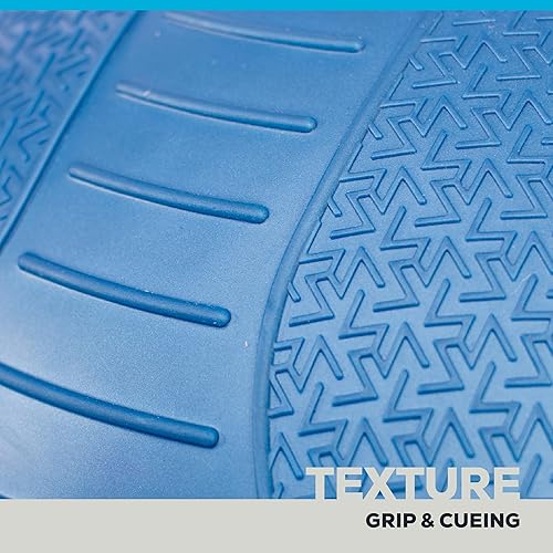 Miniatura 8 de BOSU NexGen - Entrenador de equilibrio de fuerza y flexibilidad de 25 pulgadas con superficie antideslizante de goma y bomba de aire de mano