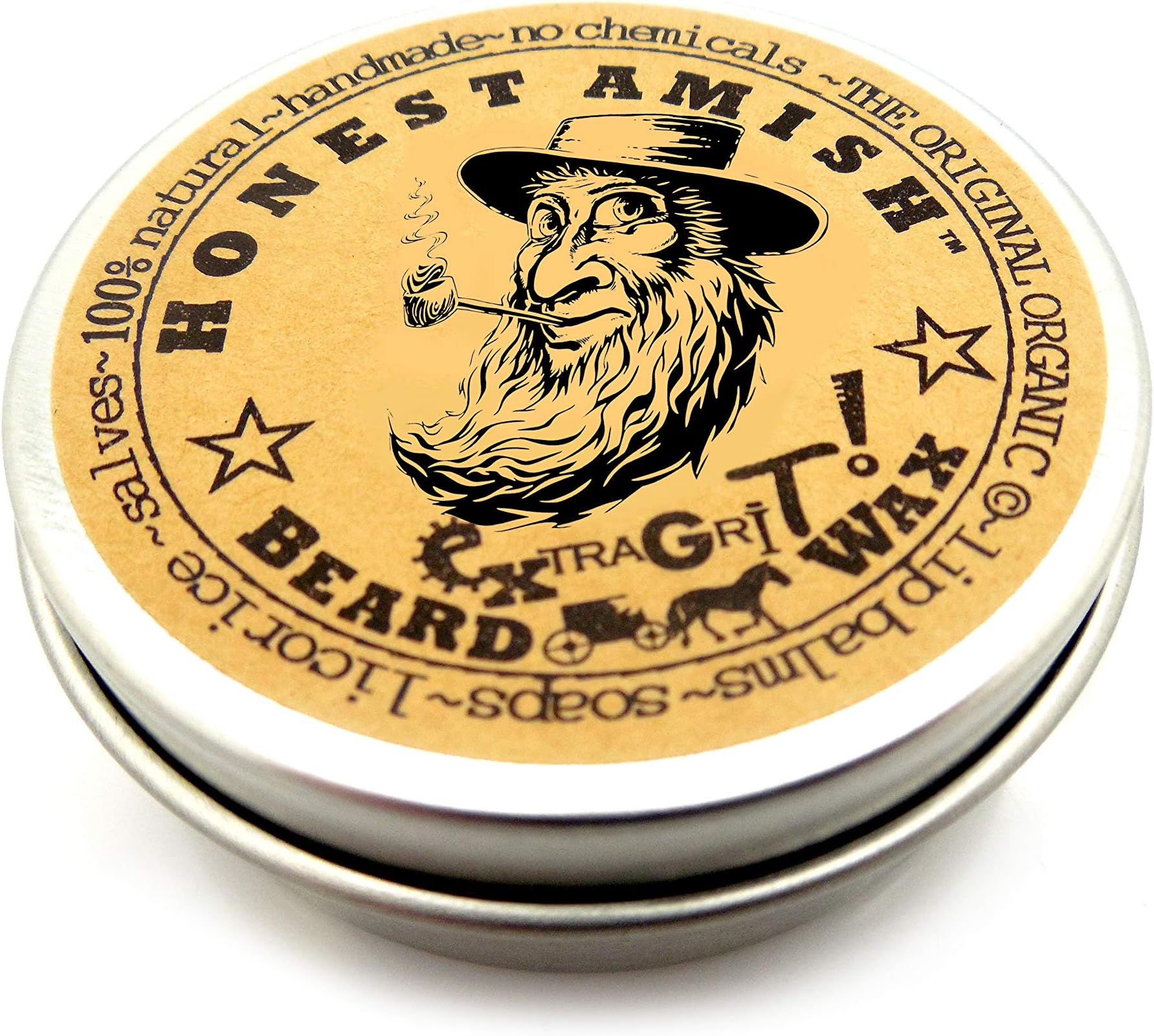 Extra Grit Beard Wax - N...
