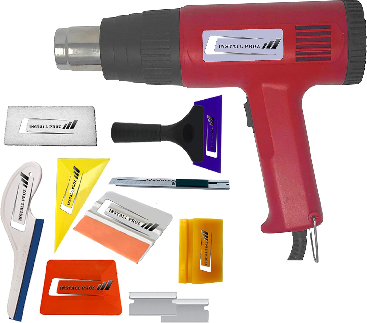 1500W Industrial Heat Gun (Heat Gun and Tint Tool Kit)