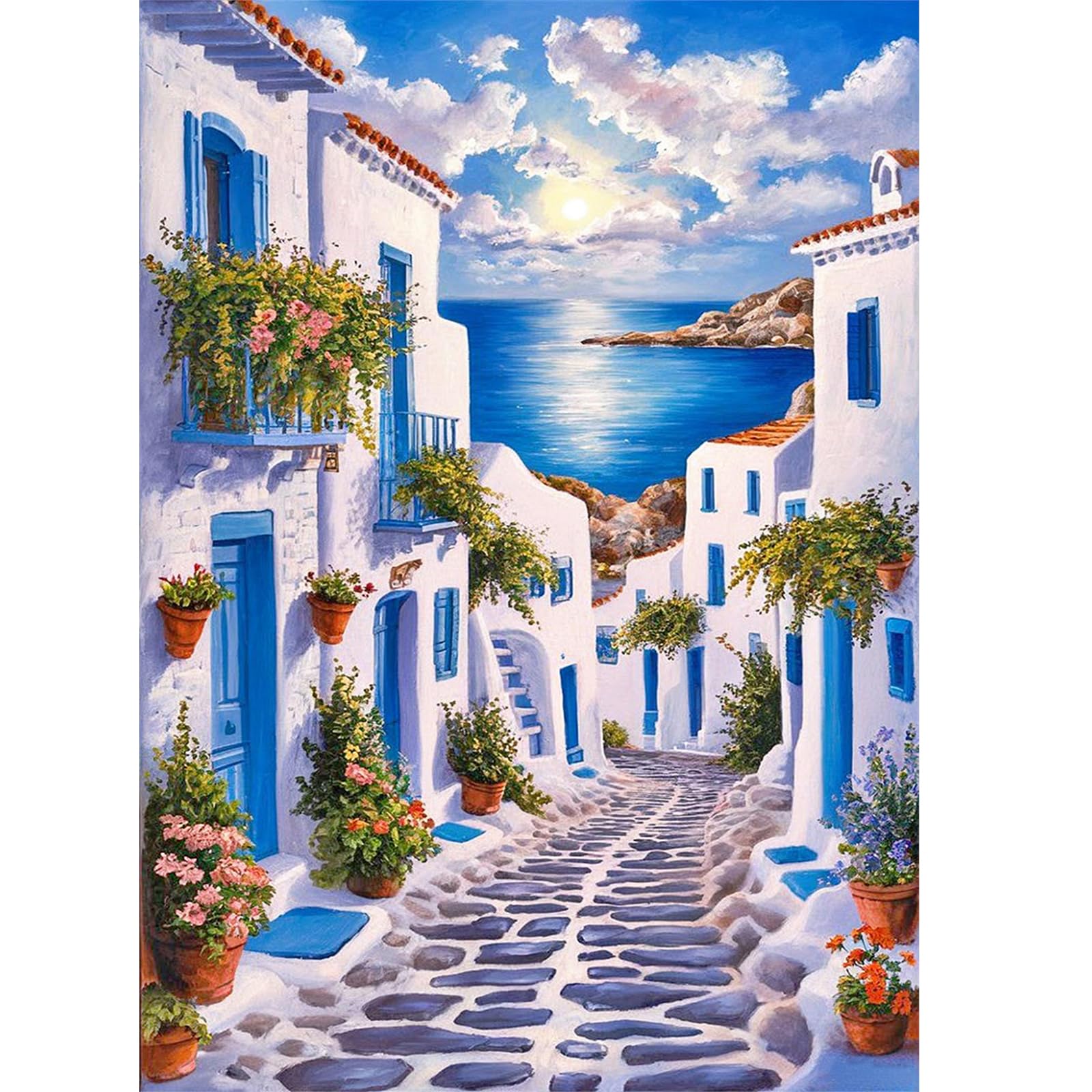 Beginner Diamond Painting Kits - Cute Cat Art -23