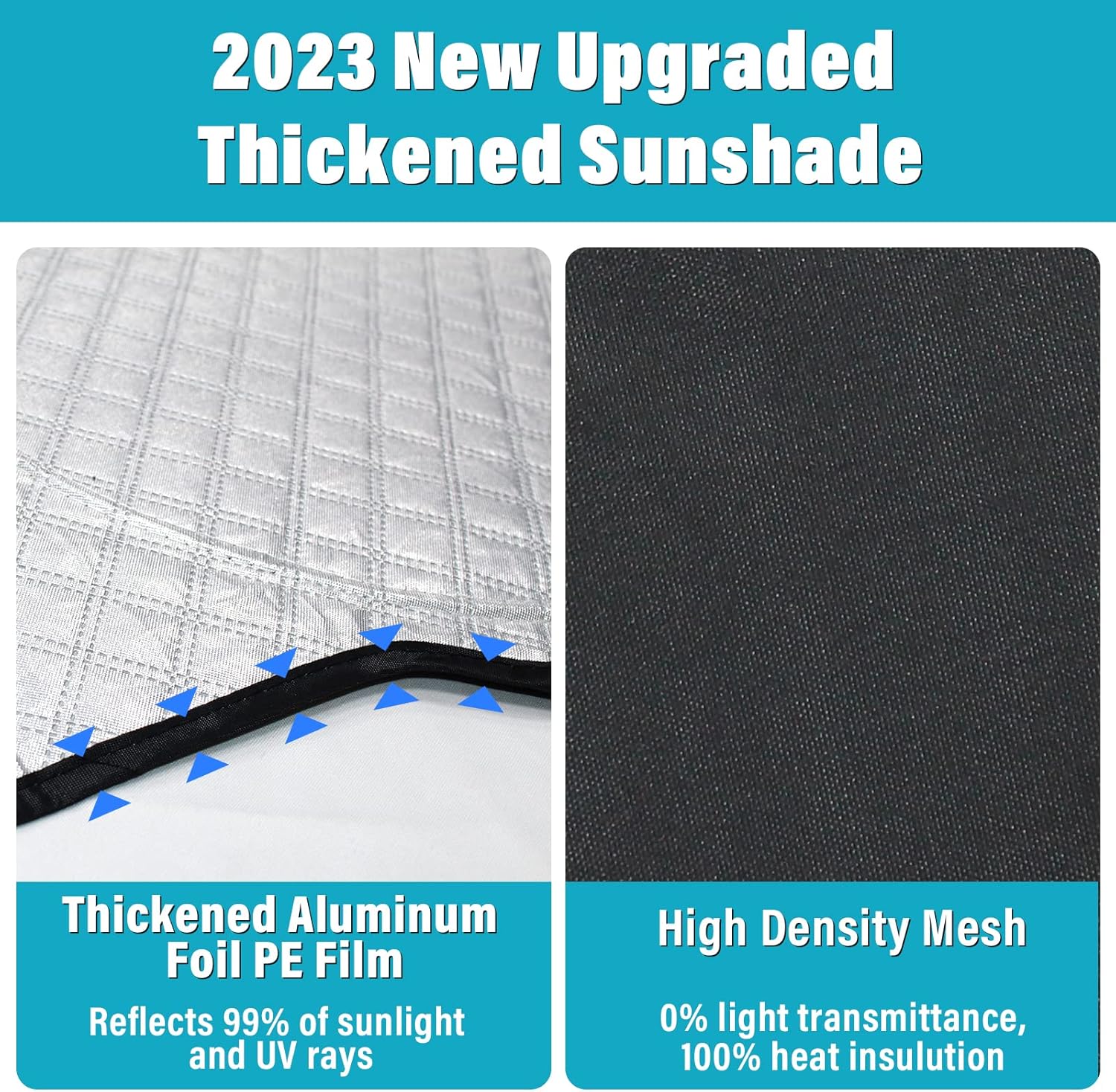 Car Windshield Sunshade Cover Shield Visor (Tesla Model Y 2020-2025)