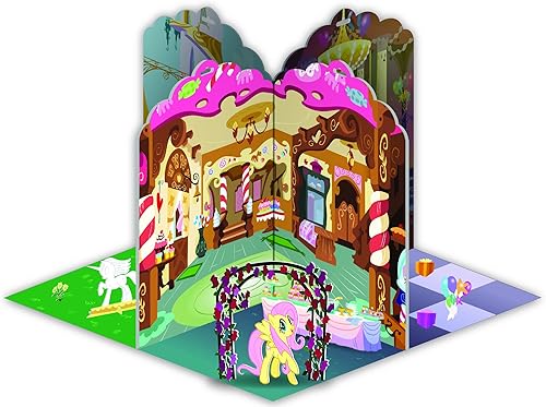 Fashion Angels My Little Pony 3D Ponyville - Libro emergente