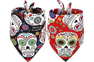 Whaline Mexican Dog Bandana: Vibrant Fiestas for Your Furry Friend
