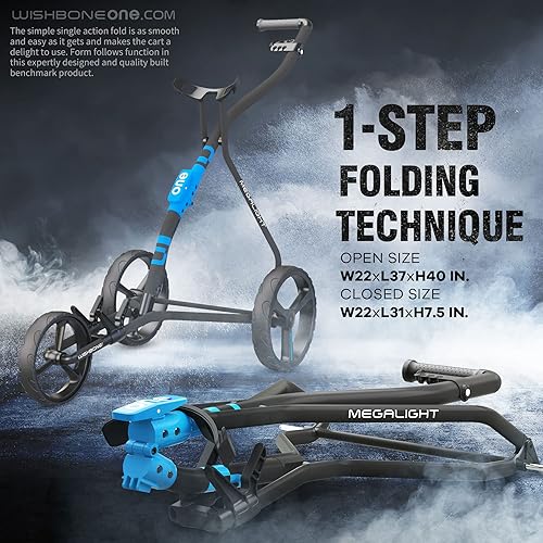 Miniatura 4 de WishboneGolf Carrito de golf Carrito de golf  Materiales de grado aeronáutico Wishbone One