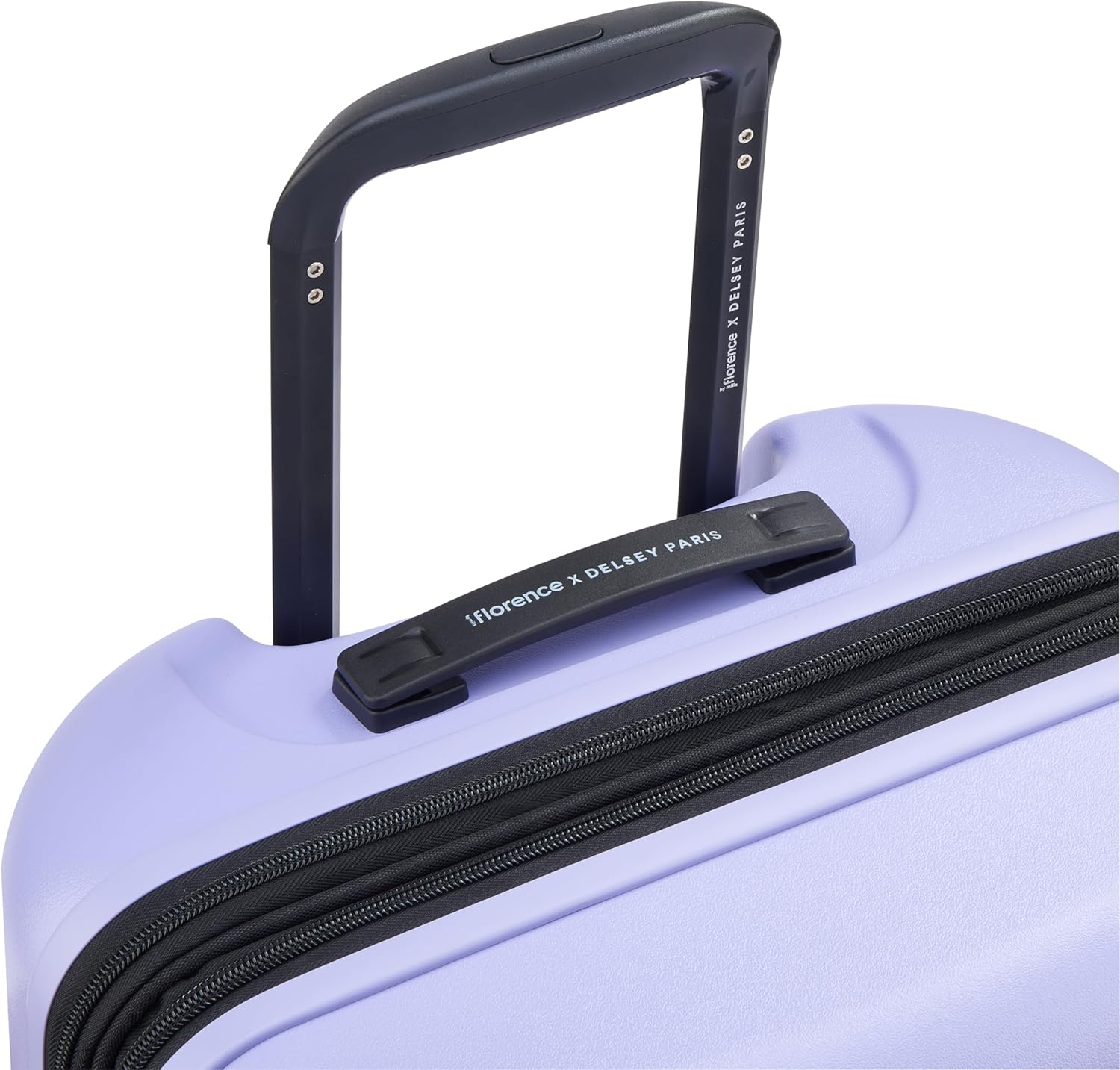 florence by mills Catch Flights Hardside Expandable Luggage with Spinner Wheels, Lavender, Carry-On 20 Inch