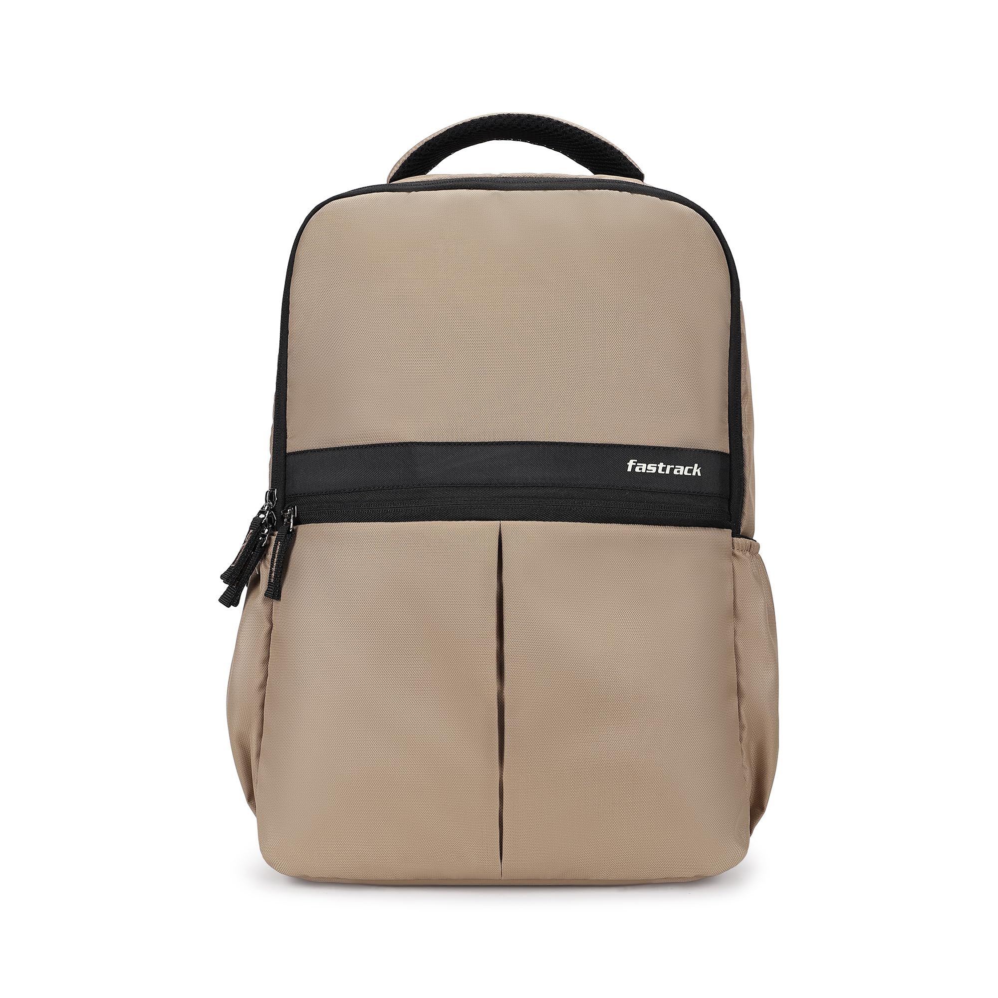 fastrack Twinzip Laptop Backpack for Men & Women | 15" Laptop Bag with Dedicated Sleeve | Durable Polyester Backpack | Dual Main Compartments | Front Quick Access Pocket | Bottle Holders-picture-14