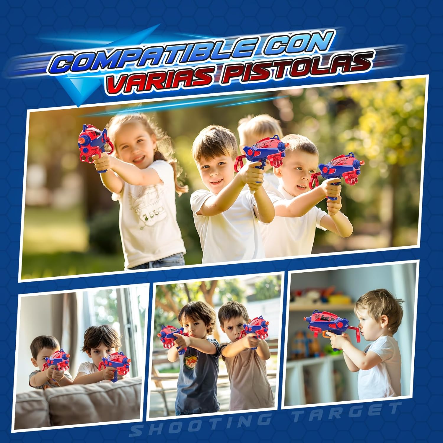 Shooting Toys for 3-12 Year Old Boys,Shooting Targets Age 4-6 6-8 Outdoor Games Garden Toys Family Fun for Birthday Halloween Christmas Easter Gifts for Boys Girls - Image 6