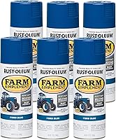 Vista 34 de Rust-Oleum Farm & Implement 280176 - Pintura esmaltada, galón, naranja (Allis Chalmers Orange)