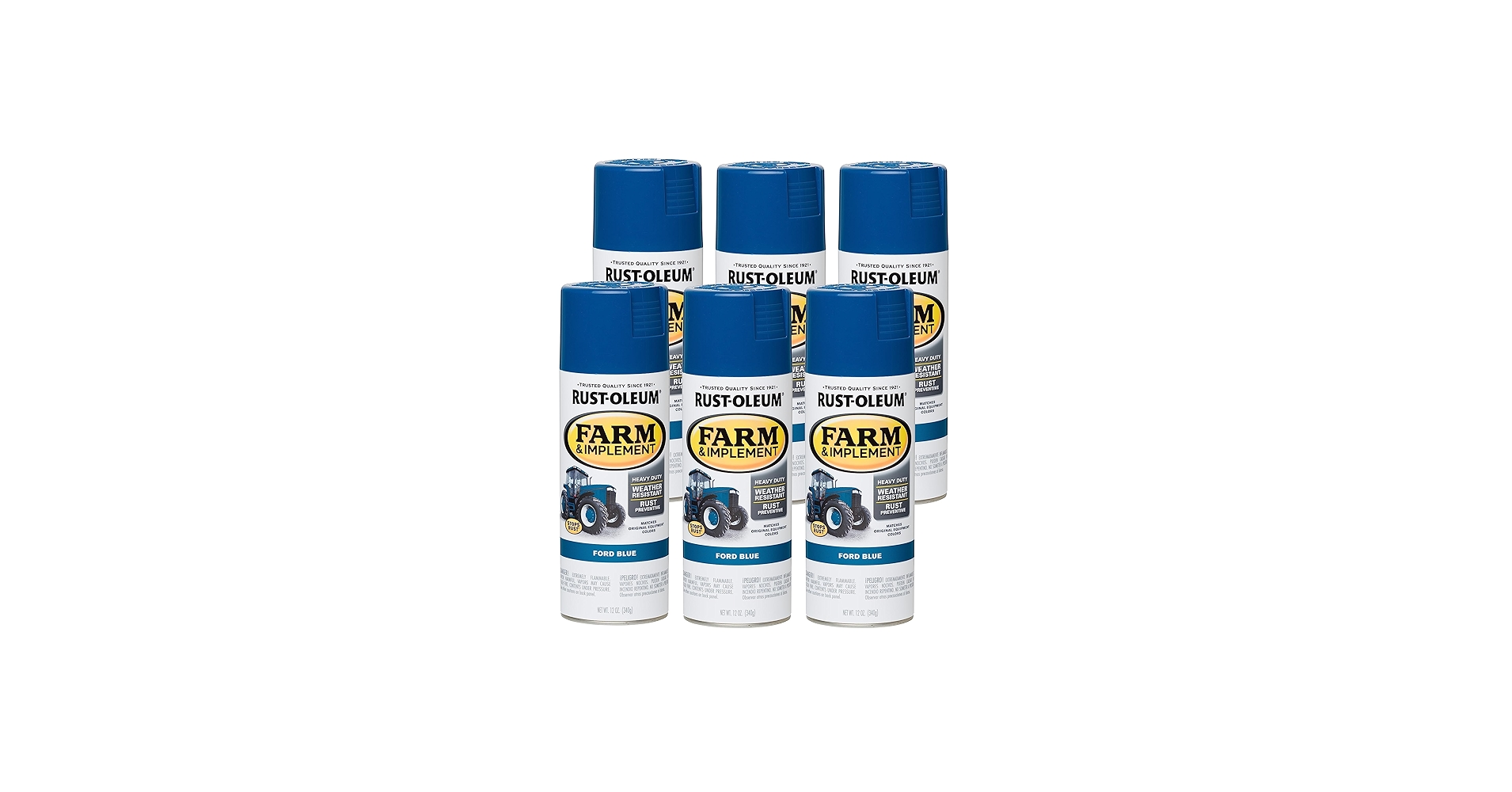 qipakri♪ Amazon.com: RUSTOLEUM 280131 Ford Blue Spray Paint 12 Ounce