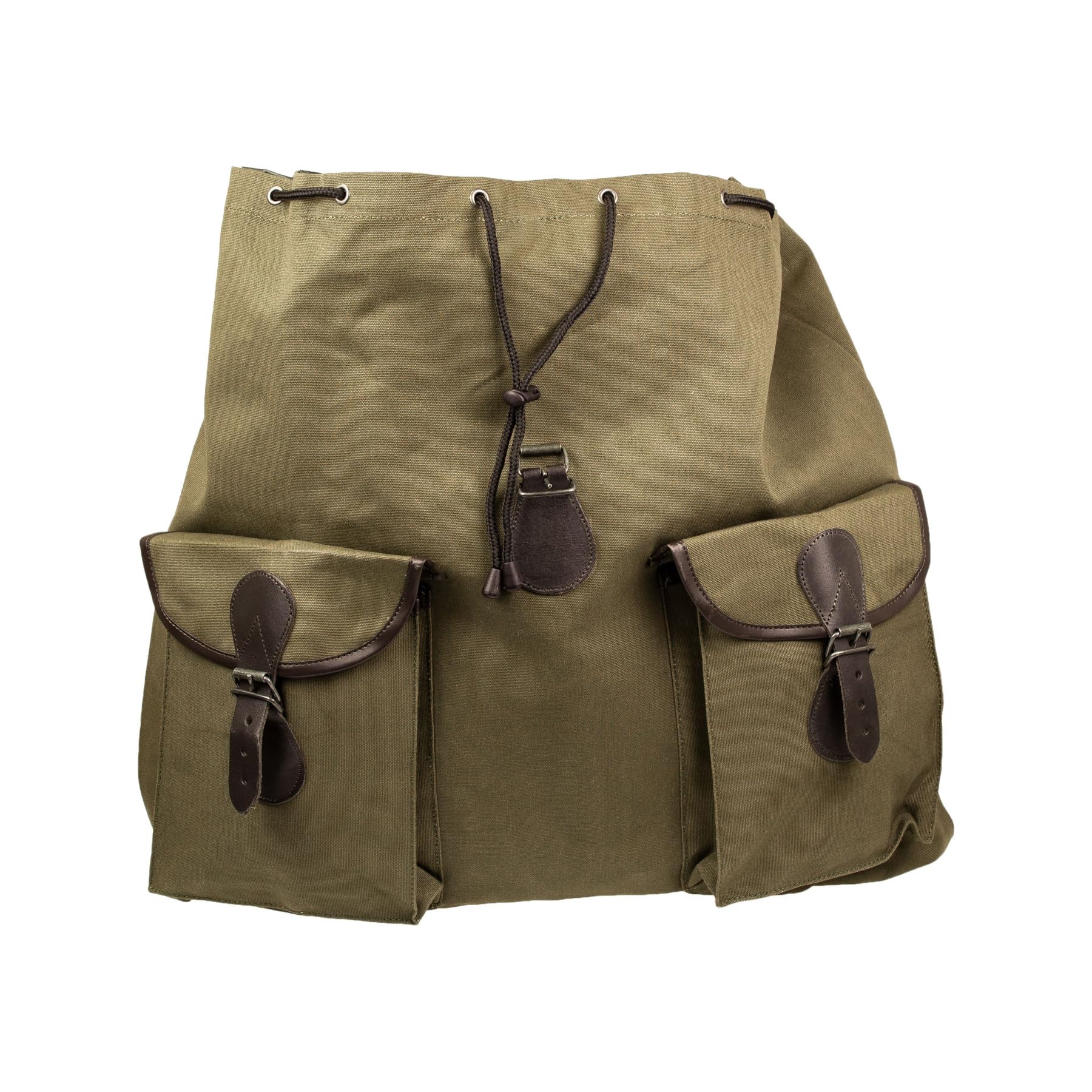 EUROHUNT Jagdrucksack 3, Wanderrucksack, Rucksack aus 100% Wasserabweisender Baumwolle, ca. 25 Liter Fassungsvermögen
