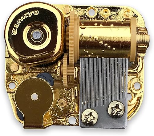 Miniatura 27 de BinkeGG Caja de Música y Joyero de Madera Calada de Cuerda con Mecanismo Musical Sankyo, Melodía: Howl's M0ving Castle (Merry Go Round of Life)