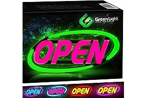GLI Electric Open Sign: Illuminate Your Business with 64 Vibrant Color Combinations