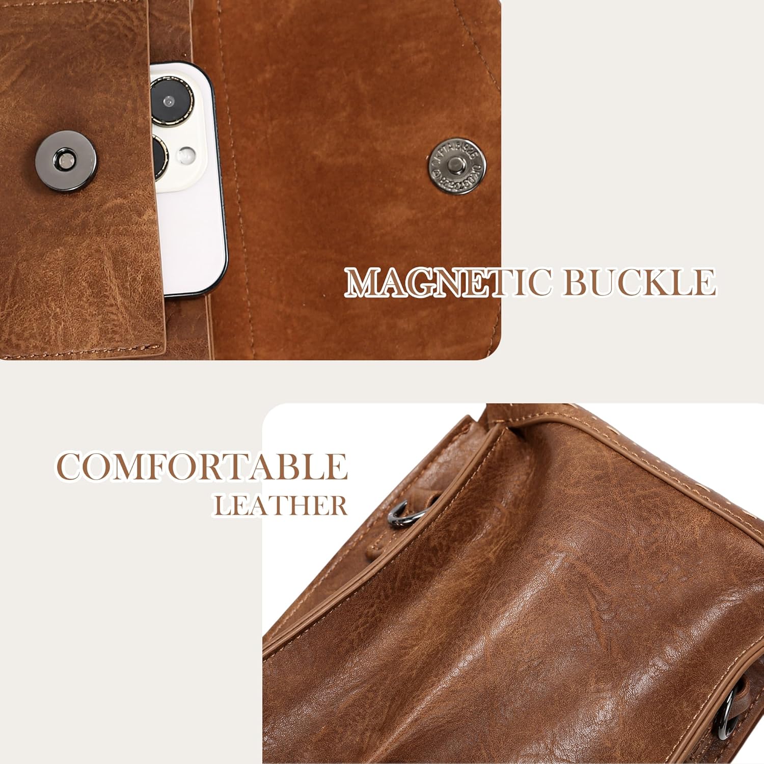 INICAT Small Crossbody Bags for Women Unique Gifts for Teenage Girl Cell Phone Purse Cross Body Bag For Woman Wallet Purse | Small, Gifts for Teenage Girls - Image 6