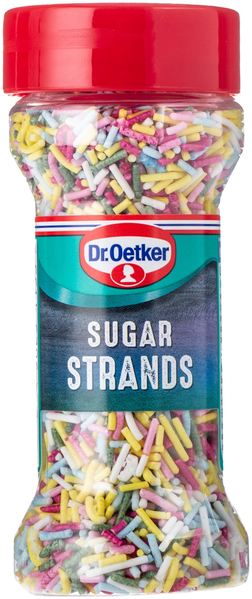 Dr. Oetker Coloured Sugar Strands 55g
