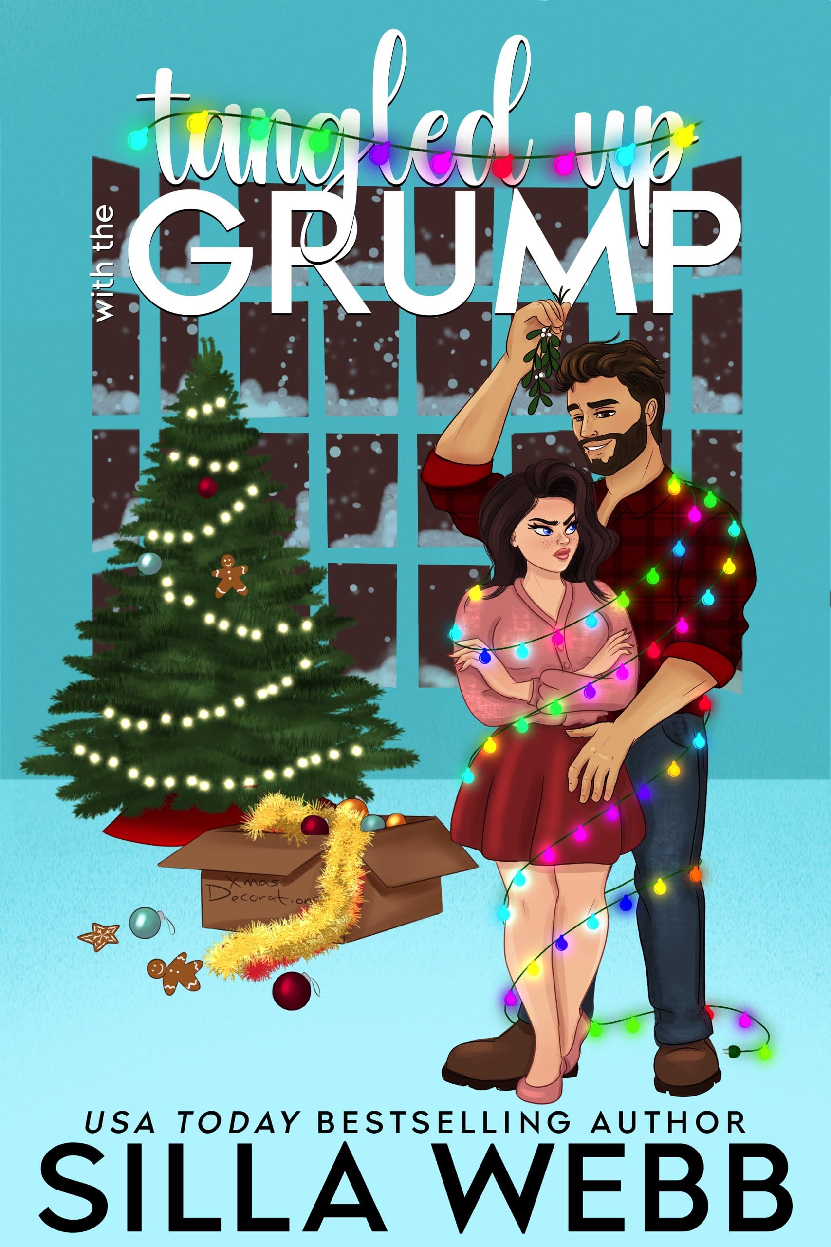 Tangled Up With the Grump: A Reverse Grumpy/Sunshine Christmas Romance