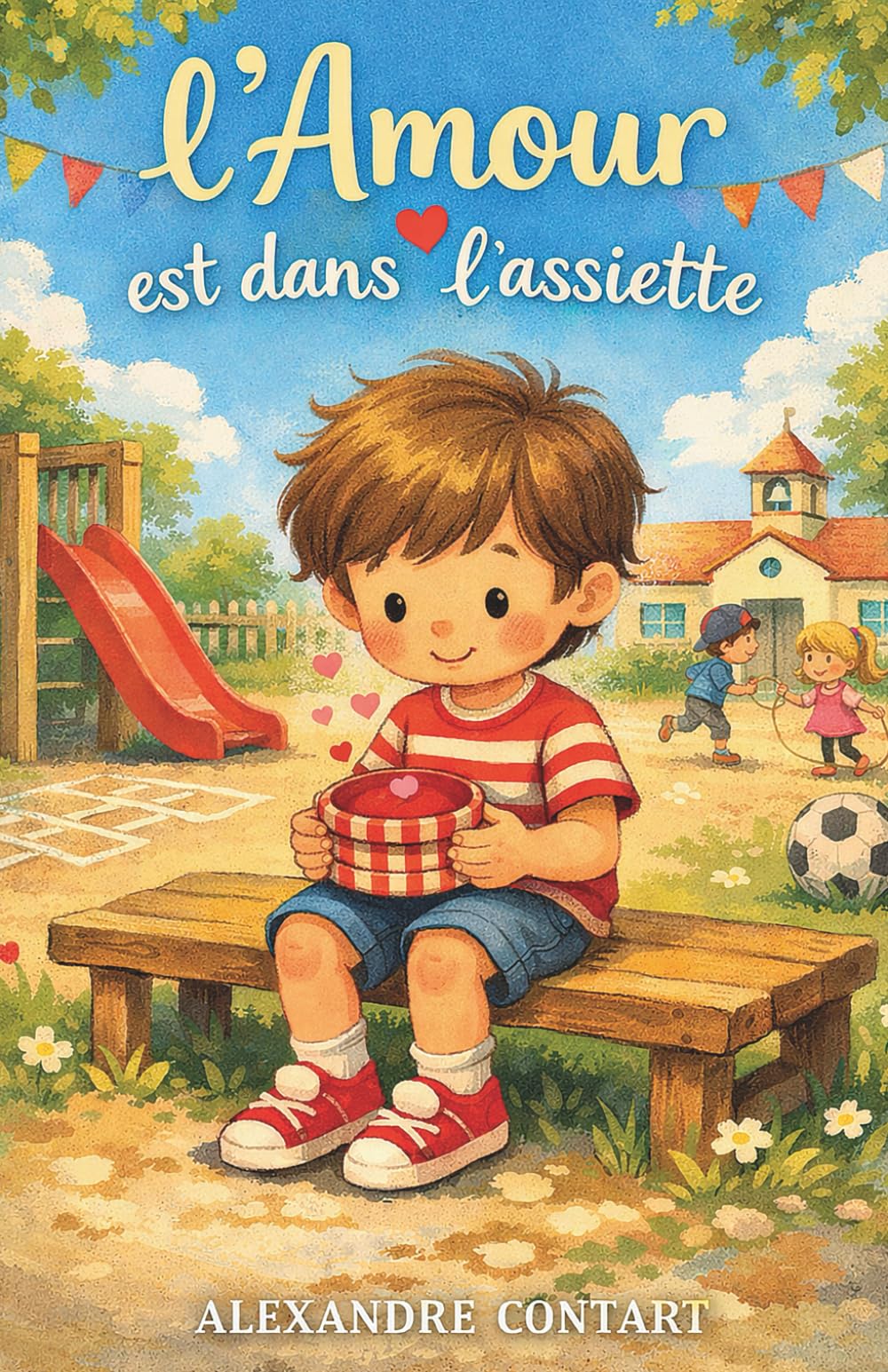 L'amour est dans l'assiette (Les histoires pour petites)