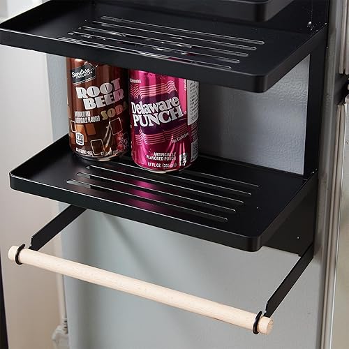 Miniatura 5 de DormCo Suprima - Estantes magnéticos para nevera, color negro