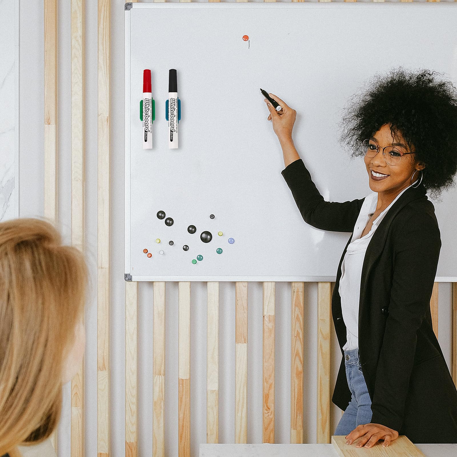 10 Stück Silikon-Stifthalter für Schreibtisch, selbstklebender Stifthalter für Klassenzimmer, Klemmbrett, Büro-Schreibtisch-Organizer, Bleistift- und Markerhalter für Klassenzimmer, Studenten, Kinder