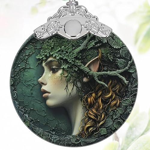 Miniatura 7 de Decoración navideña de vitrales de 3 pulgadas, adornos de Navidad, recuerdo de reliquia, intercambio de regalos, idea de regalo, regalo de bola, mal