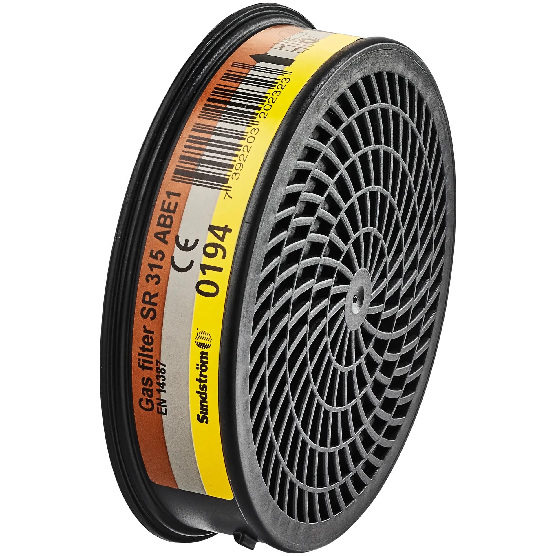 Sundstrom H02 Gas and Vapour Filter for use with Sundstrom Half Masks And Full Face Masks