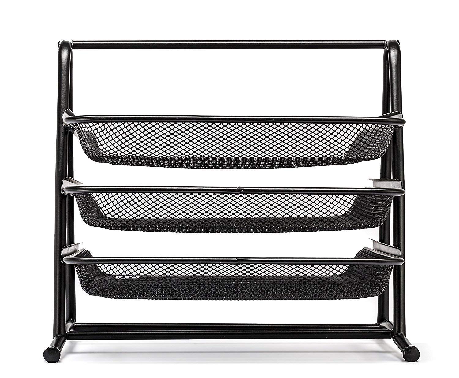 Entraxa A4 Size File Rack 3 Tier Step | File Rack, Document, File, Paper, Letter, Office Desktop Tray/Organizer | Document Holder | File Tray | Paper, Letter, Office Desktop Organizer 2