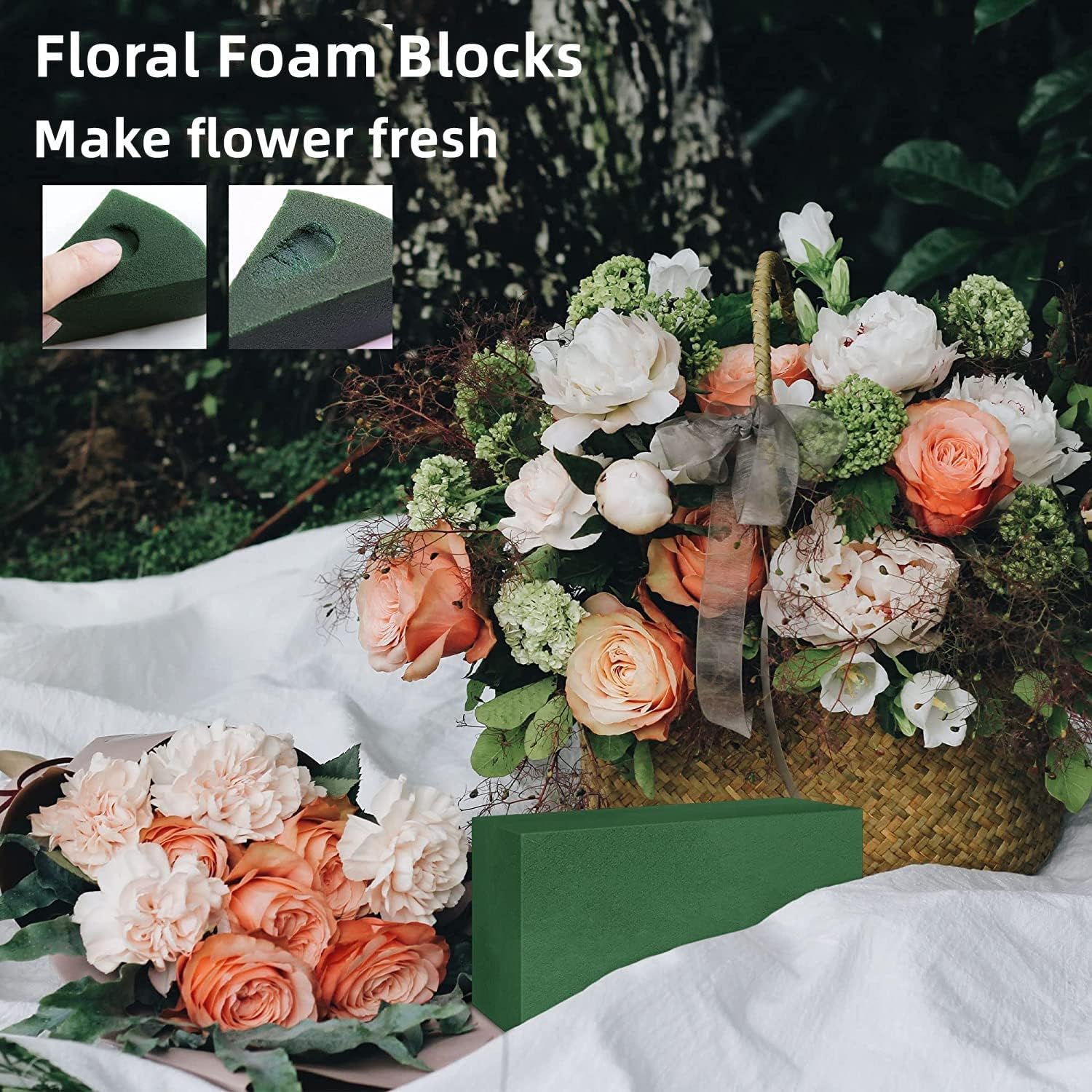 Mattoni In Schiuma Premium Per Esposizione Fiori Freschi E - Foto 9