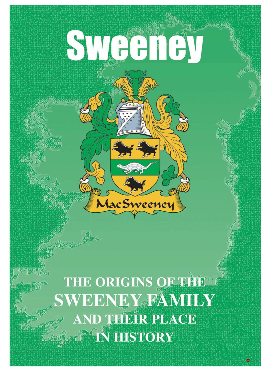 I LUV LTD Sweeney Irish Family Name History Booklet Covering the Origin of this Famous Name