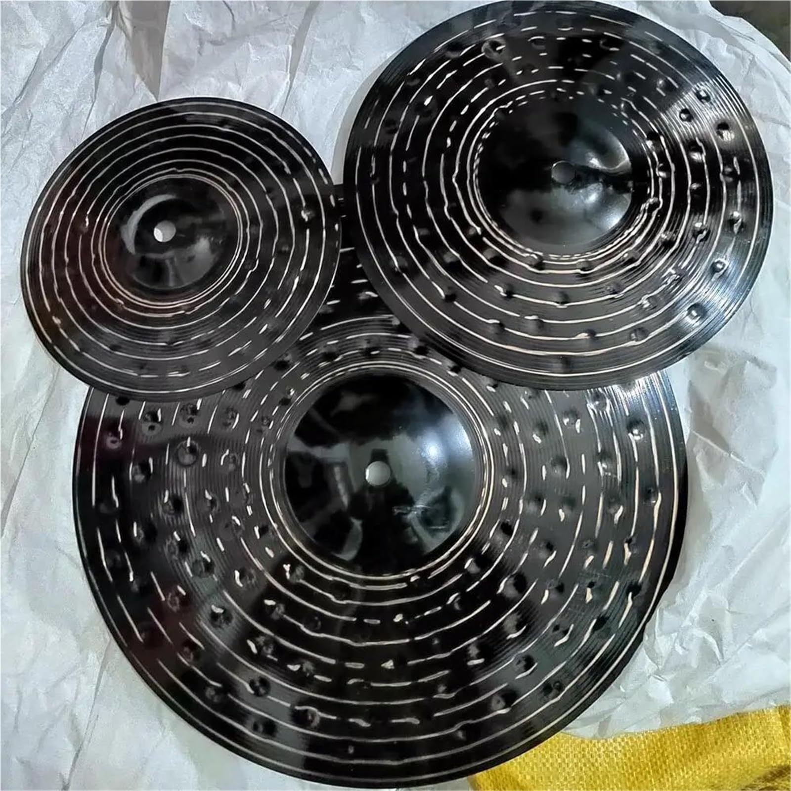 Platillos Juego De Platillos B8 14"Hi-Hat+16" Crash+18"Crash+20"Ride+bolsa Para Batería