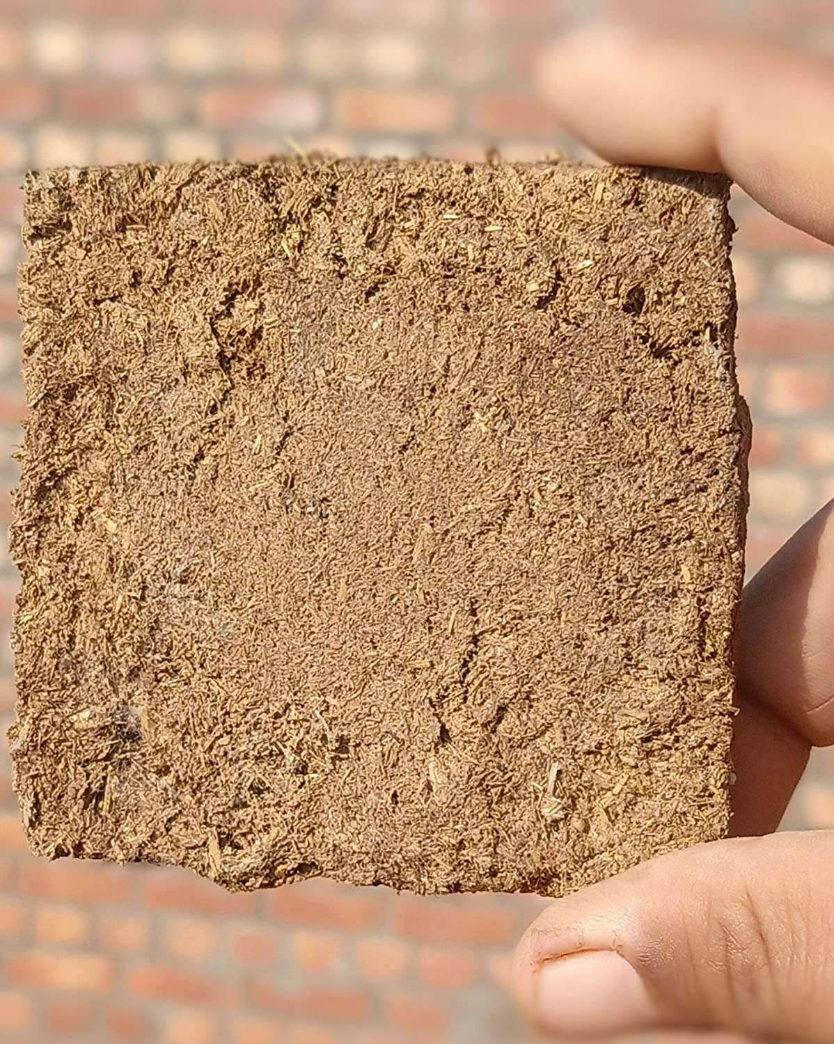 VISION CRAFTED Back 2 Nature Indian Tradition Pure & Original Desi Cow Dung Cake | for Hawan, Puja & Religious Purpose (Cow Dung Cake, 24)