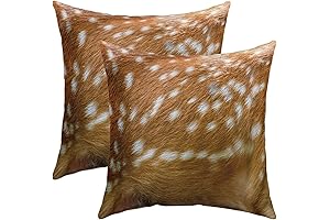 Fawn Pillow Covers Bring a Touch of Wildlife to Your Decor