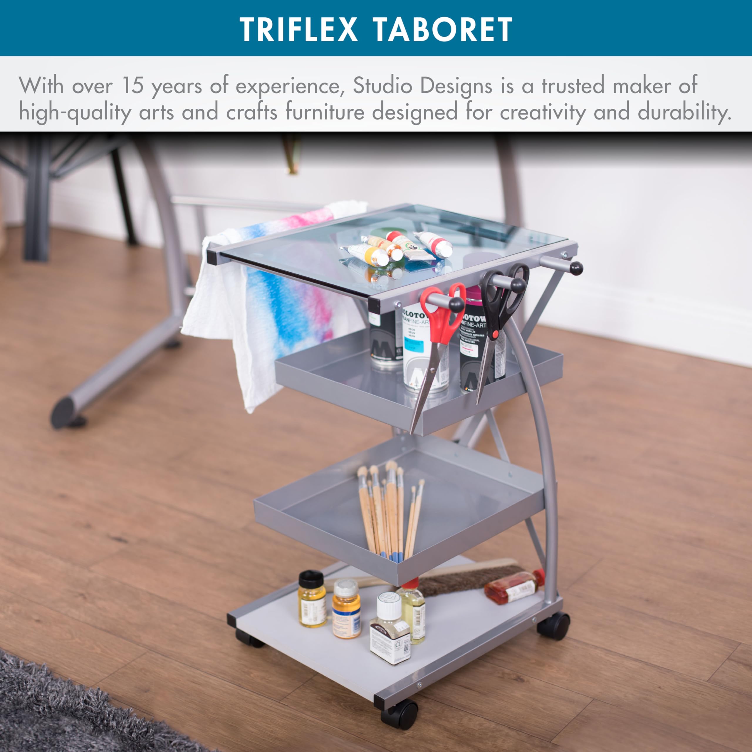 Amazon.com: SD STUDIO DESIGNS Modern Triflex Mobile Storage