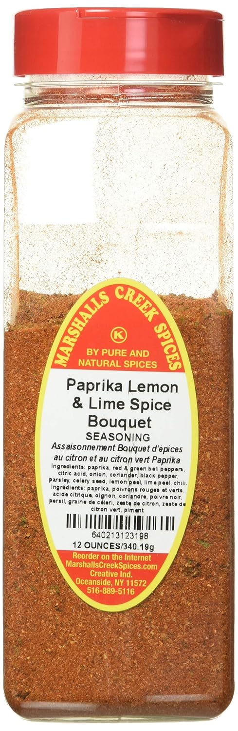 Especia Marshall’s Creek, Bouquet de Paprika Limón y Lima, 12 Onzas