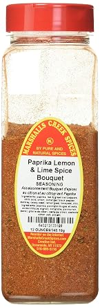 Marshalls Creek Spices Seasoning, Paprika Lemon and Lime Bouquet, XL Size, 12 Ounce