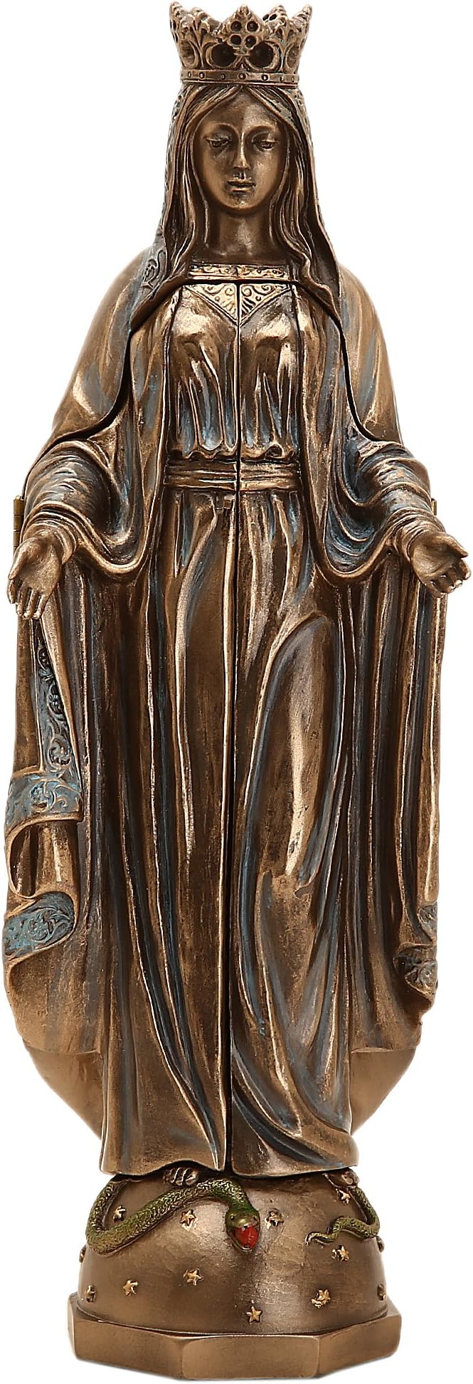 Bonded Bronze Statue of Mother Mary Jesus Statue Christian Religious for Home Décor/Gifts/Diwali Gifts/House Warming/Wedding Gift
