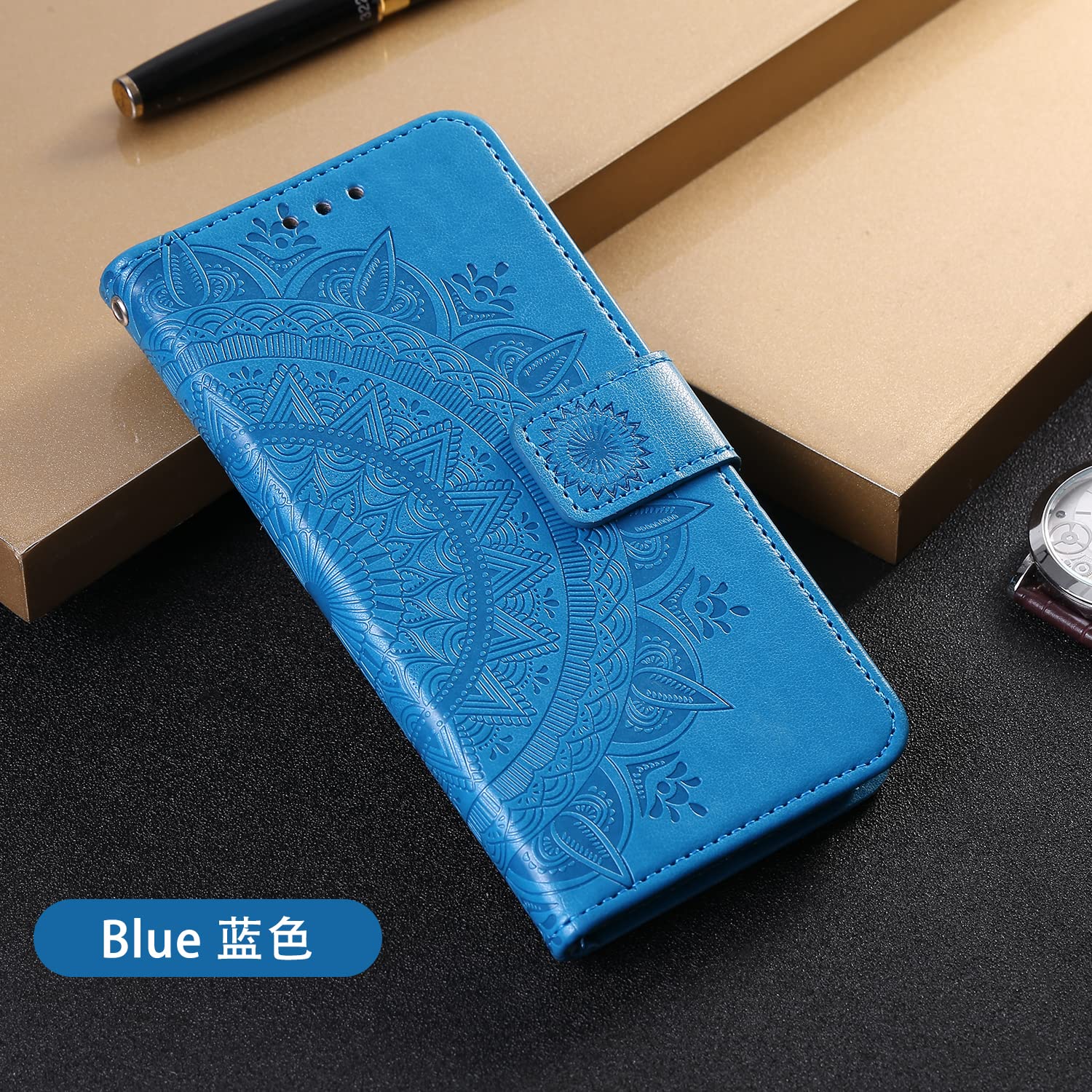 TIANCI Cover per iPhone XS Max Flip, Portafoglio Case in