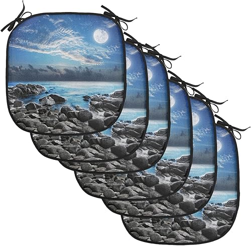 Miniatura 95 de Lunarable Cojín retro para silla, mujer con cabello, letrero de victoria con burbujas de discurso, inspirado en arte pop, acolchado de asiento para