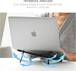 =Native Union Plier le support d'ordinateur portable – pliable ultra-mince & Support portable – Ergonomique & Angle de visualisation optimisé – pour 13 à 16 1 cm MacBooks & Ordinateurs portables, 10 à 16 1 cm iPads & Comprimés (Sandstone)