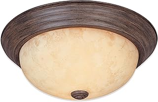 DESIGNERS FOUNTAIN Reedley 2-Lights Flush Mount Ceiling Light, 11 Inch L...