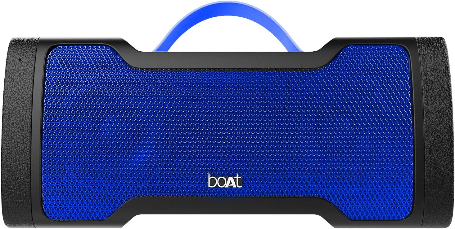 boAt Stone 1000 14W Bluetooth Speaker with 8 Hours Playback, Bluetooth v5.0, IPX5 Water Resistance(Blue)