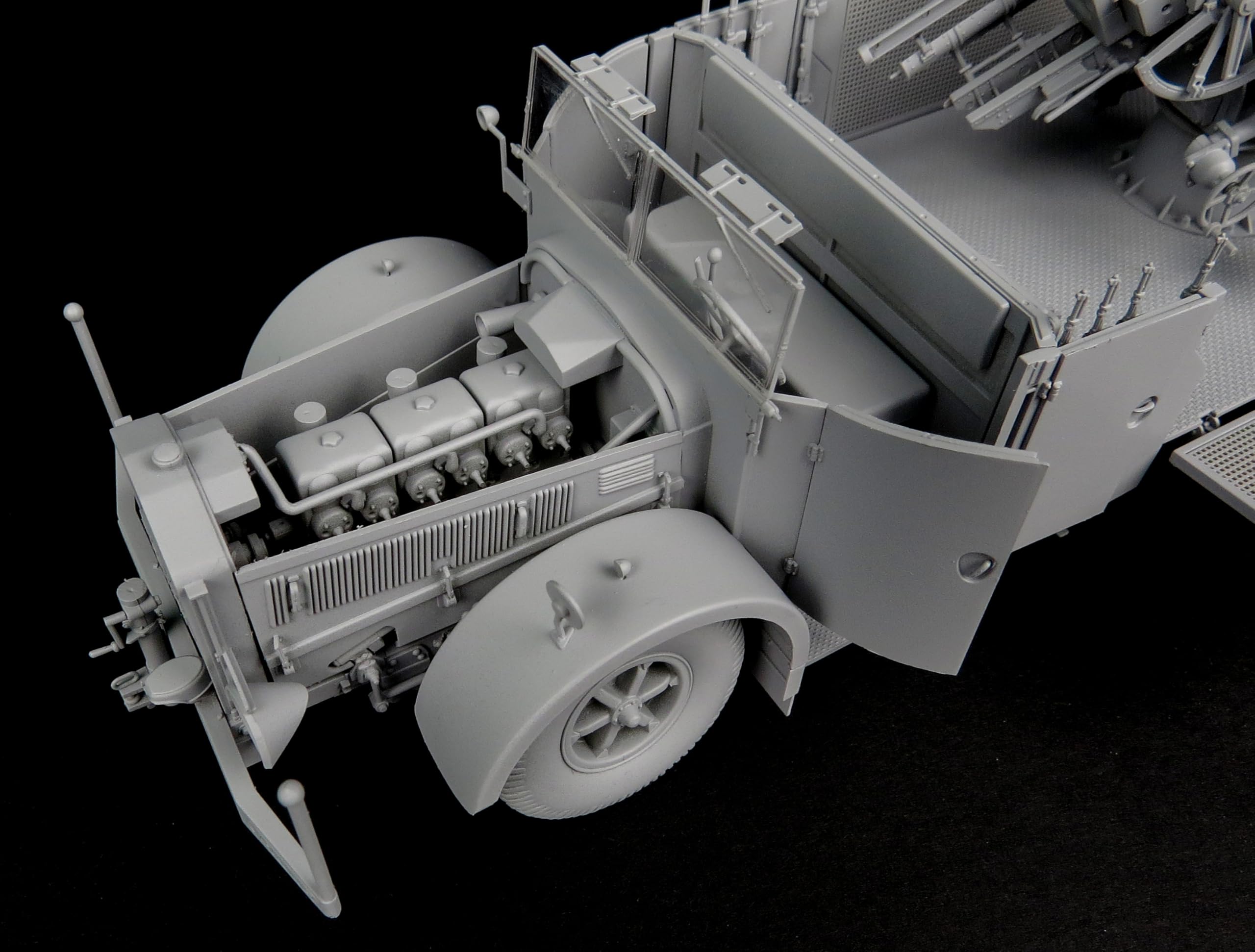 Das werk - flak da 8,8 cm su un vomag 1/35 - das werk dw35024
